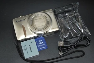 Canon SX600 HS 16MP Compact Digital Camera Gold 18x Optical Zoom Free Shipping - Picture 1 of 11