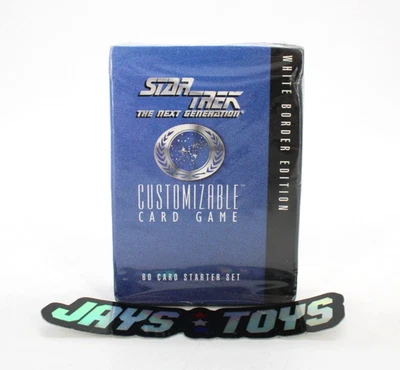 Star Trek TNG Customizable Card Game 60 Card Starter Set Factory Sealed - Image 1 of 4