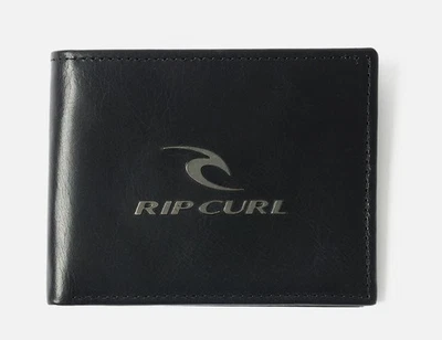 Rip Curl Leather Corpowatu RFID 2 in 1 Mens Wallet Black - Imagen 1 de 4