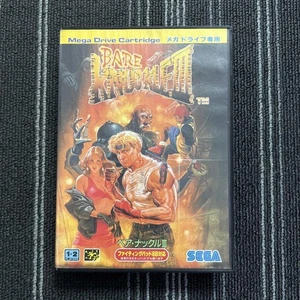 SEGA Mega Drive Bare Knuckle III 3 Japan Only cartridge Tested s0499M - Picture 1 of 6
