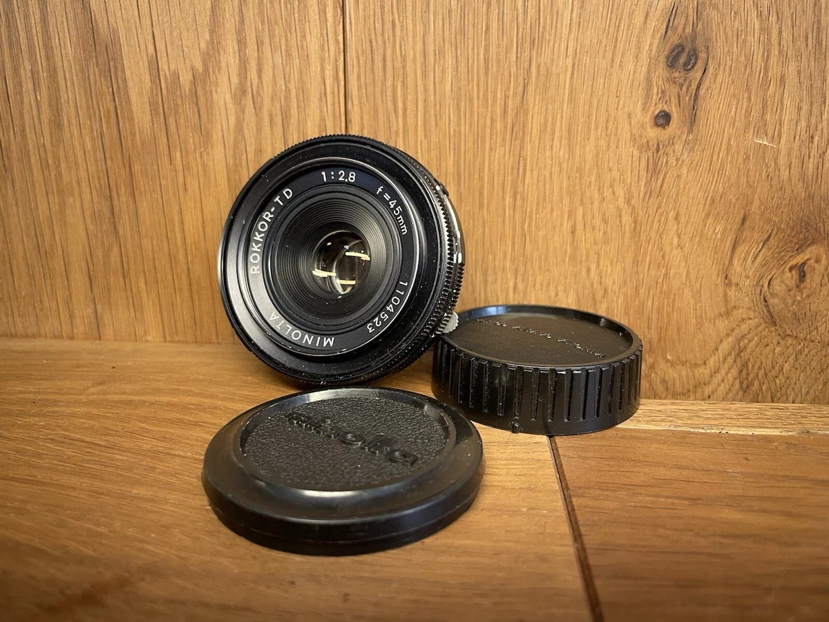 Minolta 45mm Focal Camera Lenses for sale | eBay