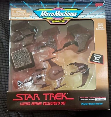 Galoob Star Trek Star Trek Edición Limitada Juego de Coleccionista - Buques Alienígenas Nuevo Foto 1 de 4