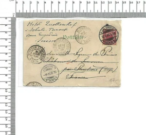 Karlsruhe - Plombieres - Schuls Redirected Gruss aus Karlsruhe Postarte ; 60572 - Picture 1 of 2