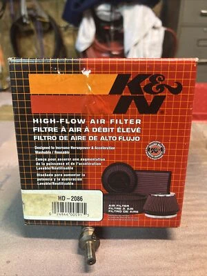 HD-2086 1986-1989 HARLEY DAVIDSON FXRS-SP Low Rider Sport H/D FL/FX MODELS K&N - Image 1 of 4