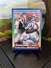 1990 Score Skip McClendon #72 Football Card