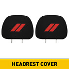 2x For Dodge Journey Accessories Car SUV Headrest Cover Soft Fabric Pillow Cases