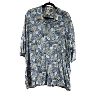 Vintage Campia Moda Hawaiihemd XXL Palmen Ananas EUC Herren - Bild 1 von 8