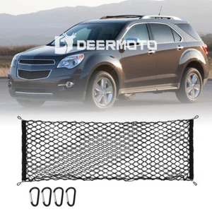For Chevrolet Equinox 2005-2024 Envelope Style Trunk Cargo Net Storage Organizer - Picture 1 of 8