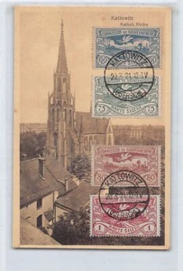 Poland - KATOWICE - Kathol. Kirche - SEE STAMPS AND POSTMARKS - Publ. Gebr. Bara - Picture 1 of 2