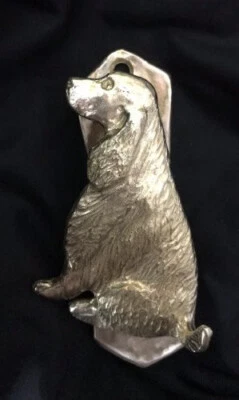 ENGLISH SPRINGER SPANIEL Llama Puerta Solo en Bronce Foto 1 de 4