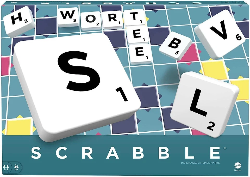 Mattel Scrabbl Y9598 Kreuzwortspiel