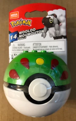 Bloques entrelazados Mattel Mega Constux 14 Wooloo Moumouton Pokemon BN/SELLADOS Foto 1 de 3