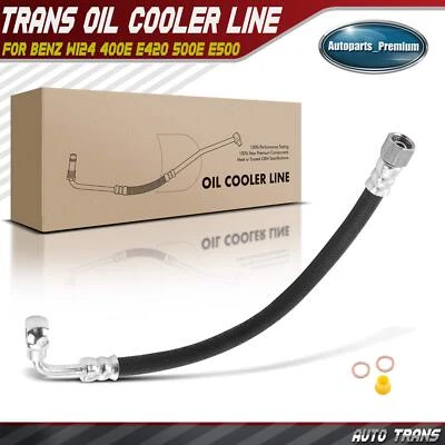 Auto Trans Oil Cooler Hose Assembly for Mercedes-Benz W124 400E E420 500E E500 - Image 1 of 4