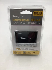 Targus Universal 33 in 1 Card Reader Writer Multi Card USB 2.0 Reader NEW SEALED - Picture 1 of 4
