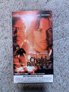 Chain Reaction - RARE VHS Sales Aid Demo Tape - NOT for Sale or Rent Screener - Picture 1 of 4