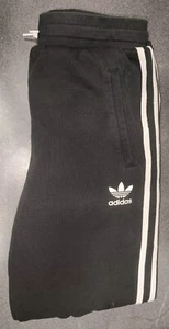 Adidas Joggers Black Tracksuit Bottoms Size UK 13-14 Years - Picture 1 of 7