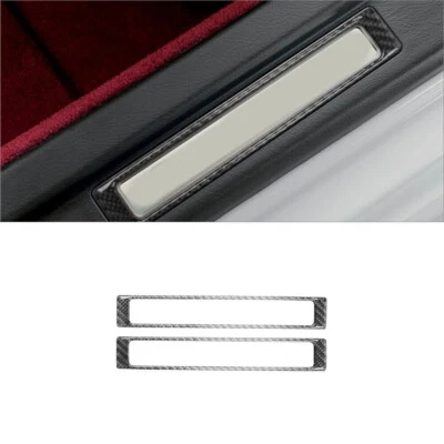 Cubierta de alféizar interior de fibra de carbono para Honda S2000 2004-2009 2 piezas Foto 1 de 4