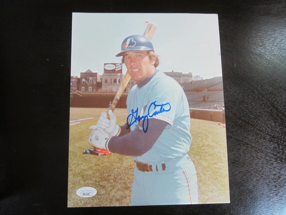 Gary Carter Autograph Signed 8 X 10 Photo Montreal Expos JSA  - Image 1 of 1