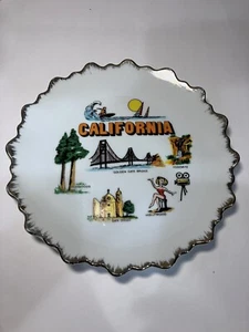 Wall Hanging California commemorative Decorative 8" plate - Picture 1 of 2