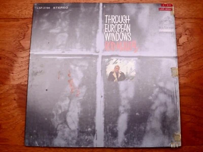 Rod McKuen ‎♫ Through European Windows ♫ Rare NM RCA 1st Mono Vinyl LP in Shrink - Image 1 of 3
