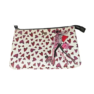 IZAK Nueva York Cartera Bolso de Maquillaje Bolso de Viaje Corazones Mujeres Perro Compras Caprichoso Foto 1 de 4