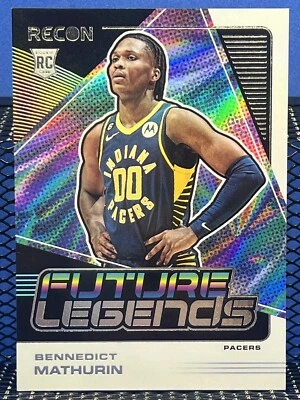 2022-23 Panini Recon BENNEDICT MATHURIN Indiana Pacers Future Legends - Image 1 of 2