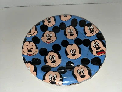 Platos de cena de papel Mickey Mouse, cumpleaños, suministros de fiesta, 8 piezas 9" Foto 1 de 3