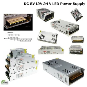 Switching Power Supply for LED Strip CCTVAC - DC 5V/12V/24V Universal Regulated - Picture 1 of 45