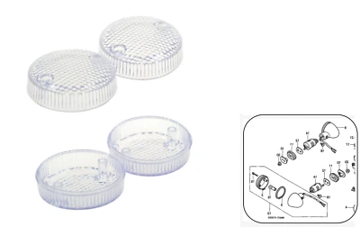 Индикатор поворотник лампа объектив для Honda тени VLX 600; тени ACE 1100;700;800 - Изображение 1 из 4