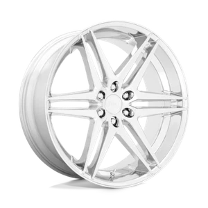 24 Inch Chrome Wheels Rims Chevy Silverado 1500 Truck GMC Sierra Tahoe Yukon DUB - Picture 1 of 4