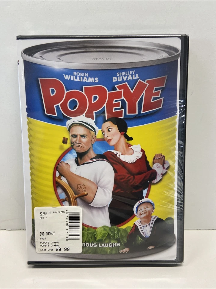 Popeye (DVD, 2003) NEW SEALED Robin Williams Foto 1 de 1