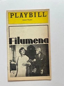 De colección Filumena Playbill (1980) Shubert Teatro Comedia Ernest Sarracino - Imagen 1 de 6