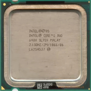 CPU Intel Core 2 Duo 6400 2.13 GHz | 2M L2 Cache | 1066 Mhz Bus Dual Core - Foto 1 di 1