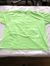 Men’s Lime Green Fruit Of The Loom T-Shirts Size 3X