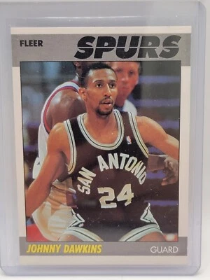 1987-88 Fleer - #27 Johnny Dawkins (RC) - Image 1 of 2