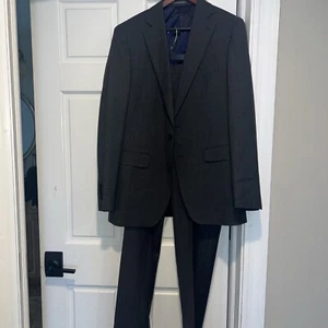 Alton Lane Wool Blend Tailored Fit Suits Jacket Blazer 40L/ Pants 34/32 Men’s - Picture 1 of 13