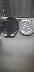 Vintage Aluminum Houseware Server Steak Bakelite Platters Sizzling Plate Japan - Picture 1 of 4