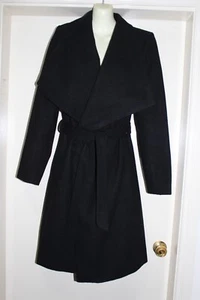 Oscar -St Long Black coat size XL-12 Preowned Really good conditions - Picture 1 of 9