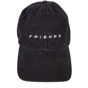 Mütze Friends TV Show schwarz Promo Warner Bros verstellbare Farbflecken Kappe - Bild 1 von 8