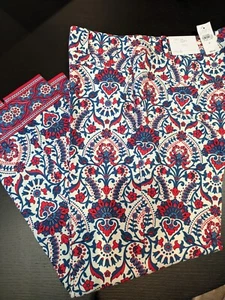 Pantalone Loft Nuovo Con Etichette Riviera Cropped Marisa Fit Taglia 8 - Foto 1 di 6