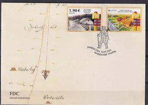 Estonia 2020 Europa CEPT, Ancient Postal Routes, Architecture FDC - Picture 1 of 1