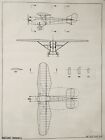 Ww1 Era Westland Widgeon Westland Aircraft Scale Design Plan C1944