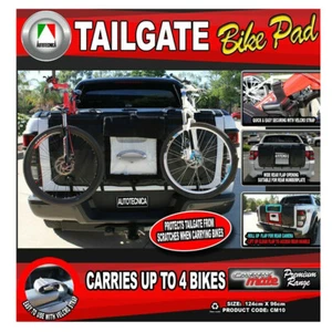 Autotecnica CM10 4 Bike Racks Carrier Tailgate Pad for Truck Pick Up/Ute - Picture 1 of 6