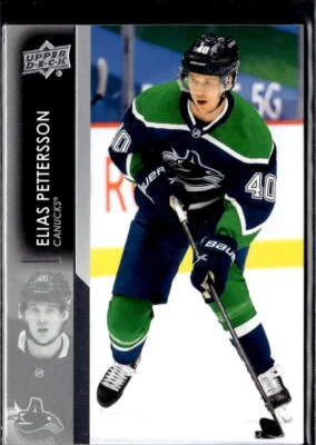 2021-22 Upper Deck #179 Elias Pettersson - Image 1 of 2