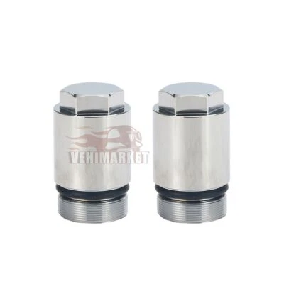 Fourche Boulons Couvre pour Suzuki RV125 2003-2010 RV200 VanVan 2002-03 2017-20 - Imagen 1 de 4