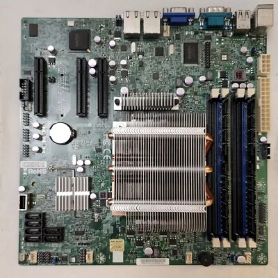 SUPERMICRO X9SCL-F INTEL XEON E3-1230 3.2GHz MOTHERBOARD - Image 1 of 2