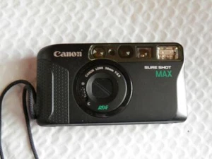 Canon Sure Shot MAX 35mm film point and shoot camera w/ 38mm 1:3.5 WORKING - Picture 1 of 4