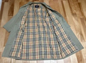 Burberry Men's Balmacaan Coat M049 - Picture 1 of 24