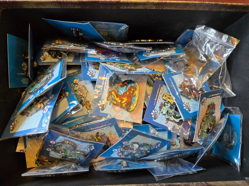 Fursona Pins Mystery Box - 10 Pins In Each Box! - Image 1 of 1