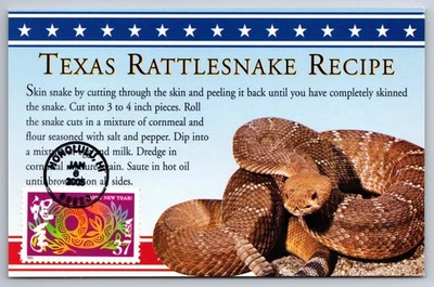 3895f Chinese Lunar New Year Snake FDC Maxi Card - Image 1 of 2